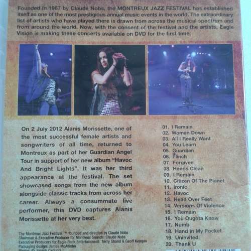 Alanis Morissette - Live At Montreux 2012 [DVD] (2012)
