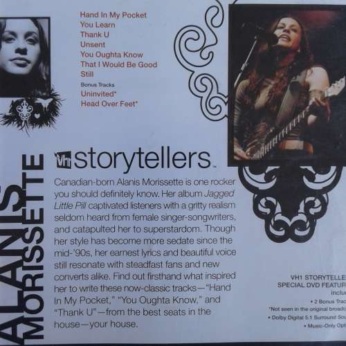 Alanis Morissette - VH1 Storytellers [DVD] (2005)