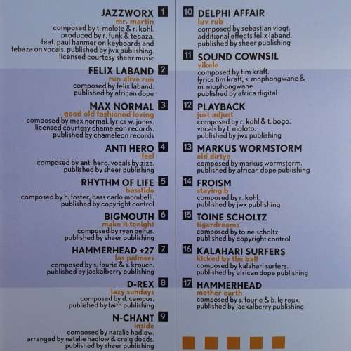 Cape Town 2am: (Not) Just Lounging - Various Artists (2002)  *House/Downtempo