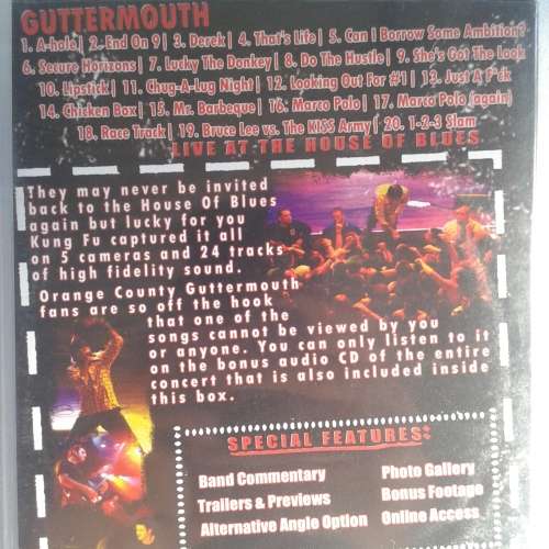 Guttermouth - Live At The House Of Blues  [DVD + CD] (2003)