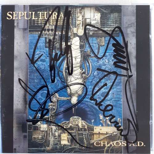 Sepultura - Chaos A.D.  (1996)   **SIGNED