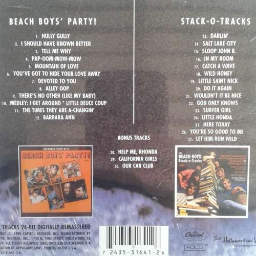 The Beach Boys - Beach Boys` Party! / Stack-O-Tracks [Import - Remastered 2001]
