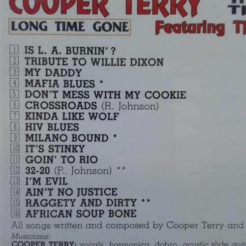 Cooper Terry Featuring The Nite Life - Long Time Gone: Tribute To The Blues (1992)  [D]