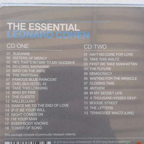 Leonard Cohen - The Essential Leonard Cohen (2CD) (2010)