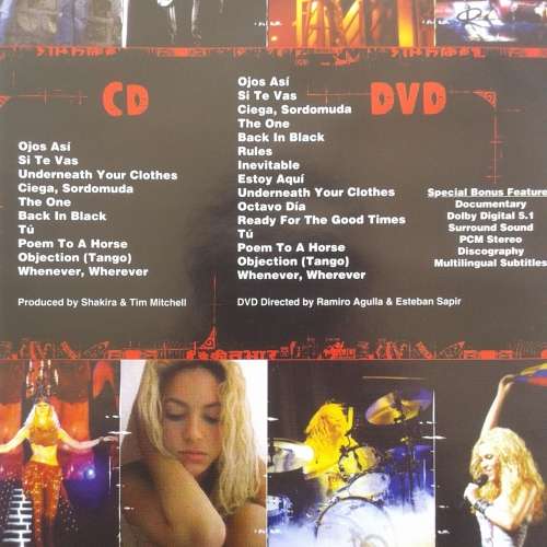 Shakira - Live: Off The Record [DVD + CD] (2004)