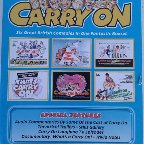 The CARRY ON Collection (18 DVD Box Set)