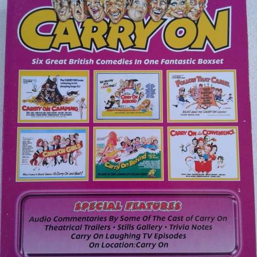 The CARRY ON Collection (18 DVD Box Set)