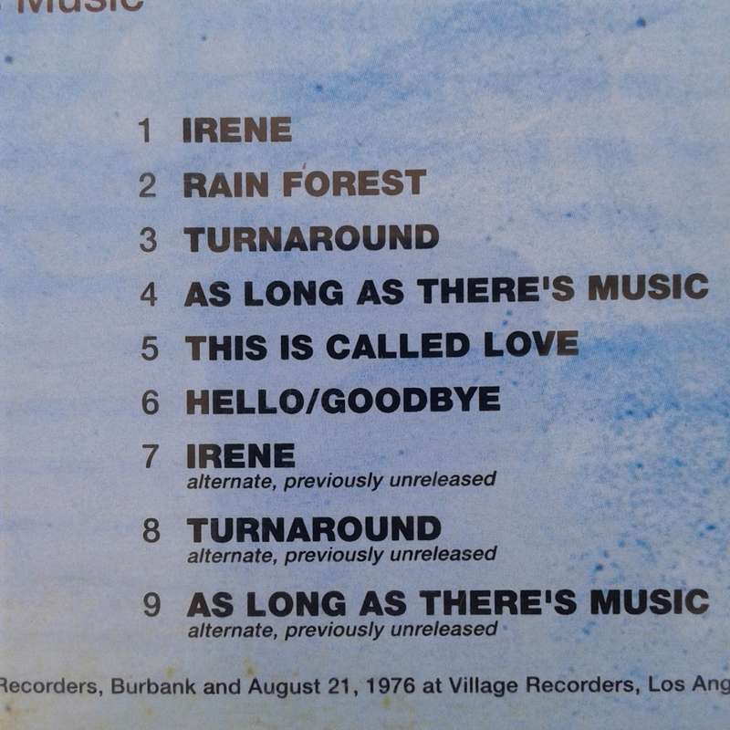 Charlie Haden / Hampton Hawes - As Long As There`s Music (1993)  Verve Records (CD)