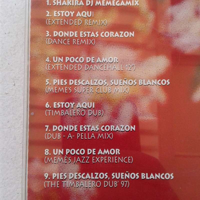 Shakira - The Remix (1997)