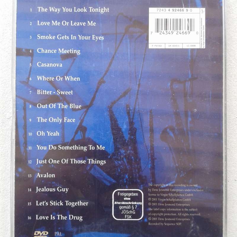 Bryan Ferry - Live In Paris (At Le Grand Rex 2000) [DVD] (2001)