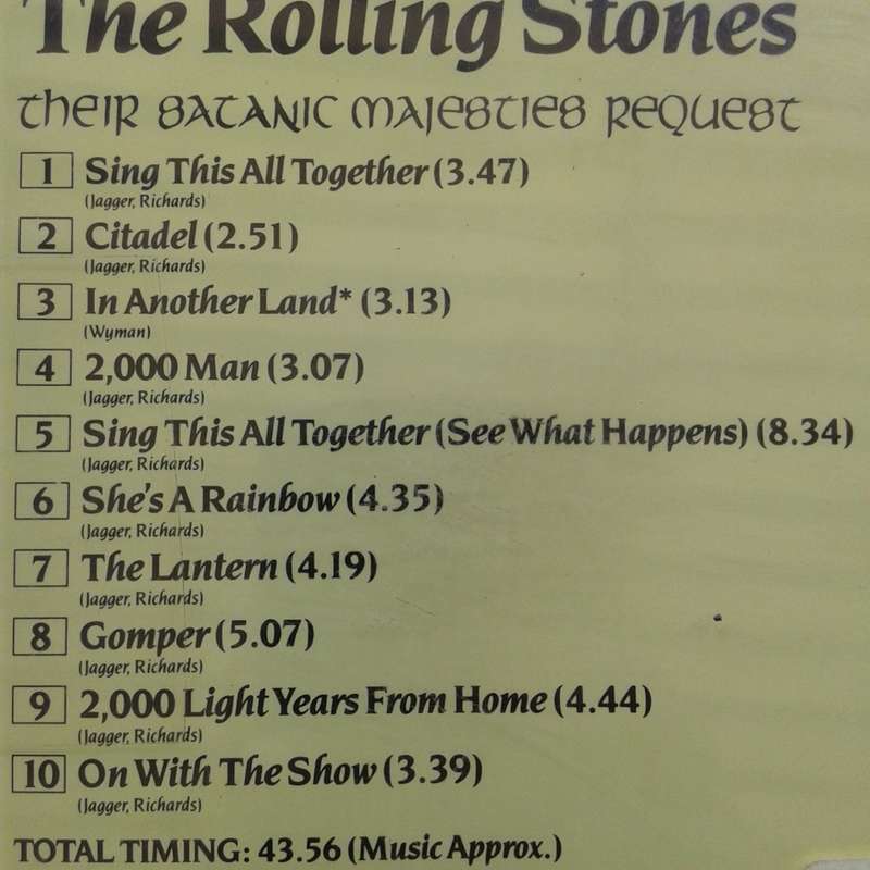 The Rolling Stones - Their Satanic Majesties Request [Import CD] (1967/re1986)