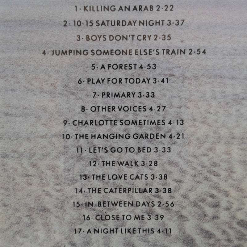 The Cure - Staring At The Sea - The Singles (1986)