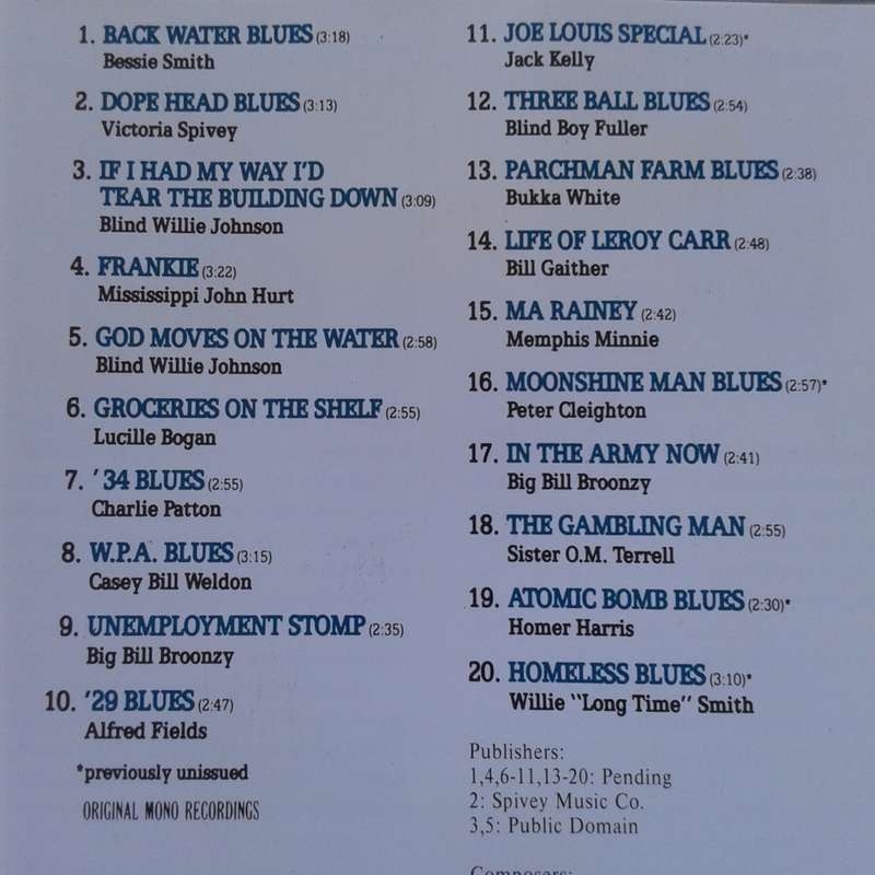 News & The Blues (Telling It Like It Is) - Various Artists (1990)