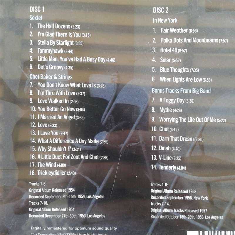 Chet Baker - Cool Jazz (2CD) (2009)