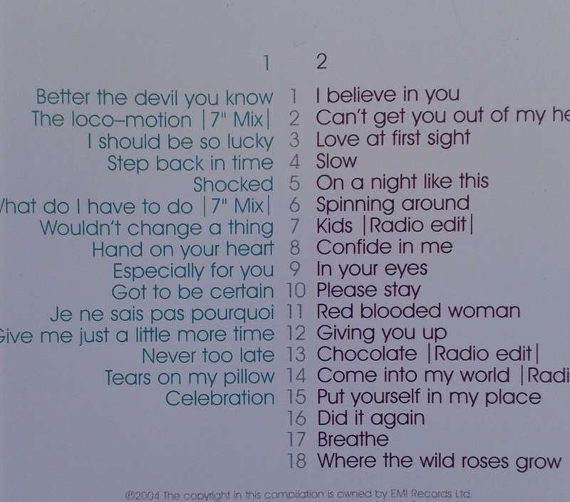 Kylie Minogue - Ultimate Kylie (2CD) (2004)