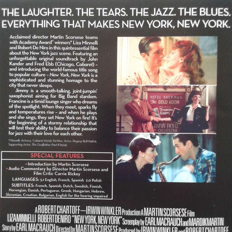 New York, New York (Scorsese) - De Niro / Minnelli [Special Ed - 2 DVD Movie] (1977)