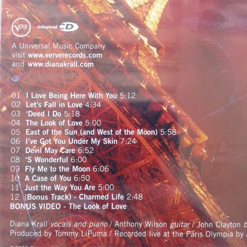 Diana Krall - A Night In Paris [UK Special Ed. CD] (2002)