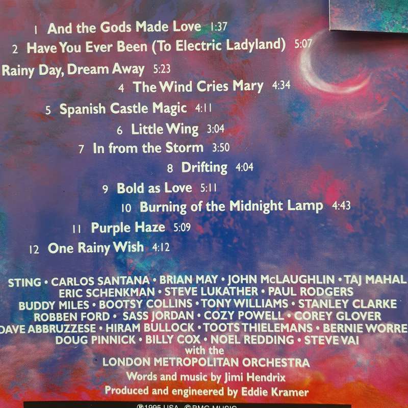 In From The Storm: The Music Of Jimi Hendrix - Various Artists (1995)