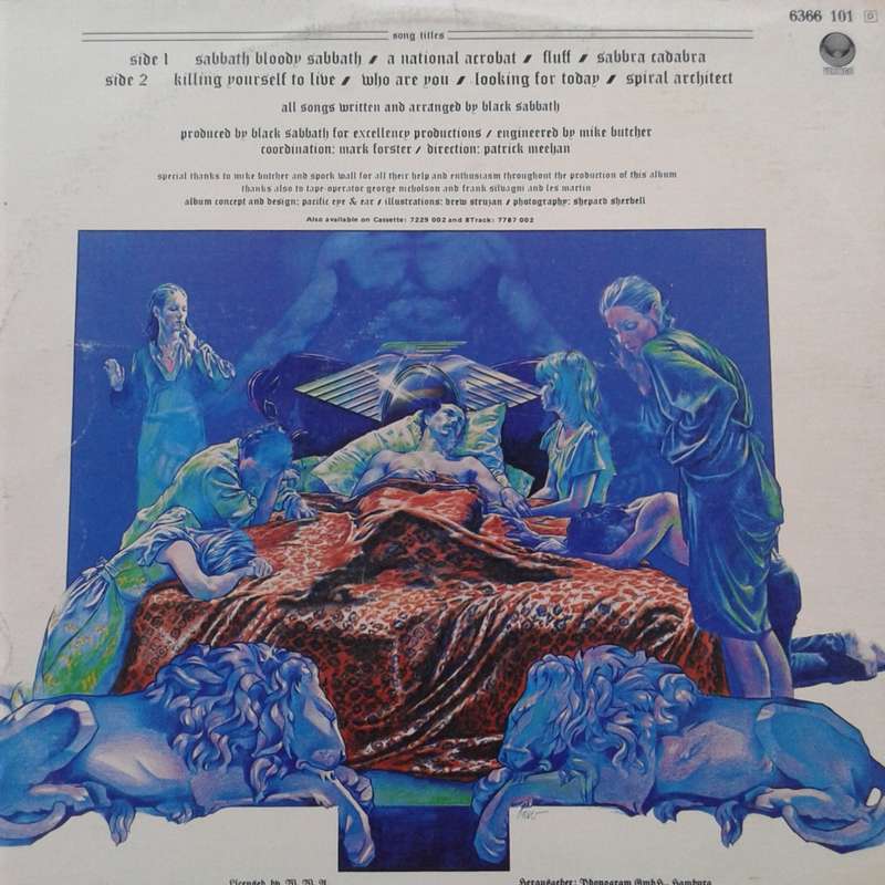 VINYL - Black Sabbath - Sabbath Bloody Sabbath (1973)  SA release