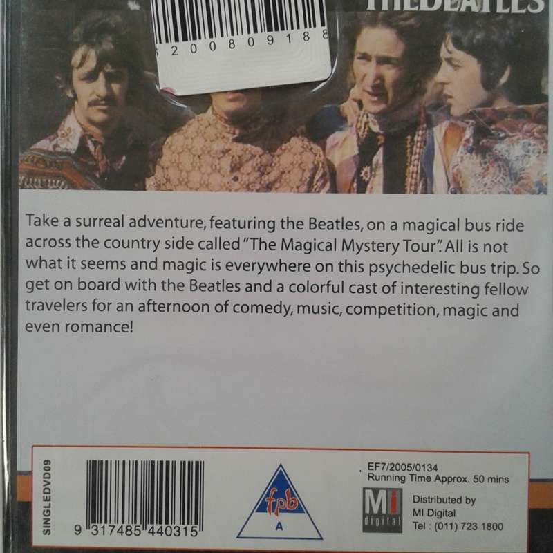 The Beatles - Magical Mystery Tour [DVD] (1967)