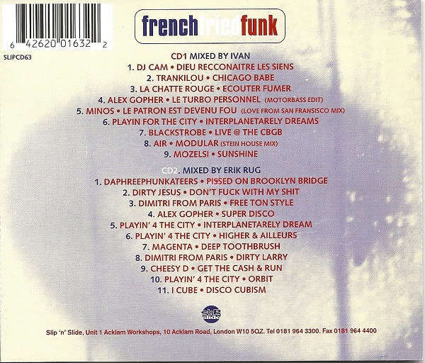 French Fried Funk (Erik Rug & Ivan Rough Trade) - Various (2CD) (1997)  *Deep House