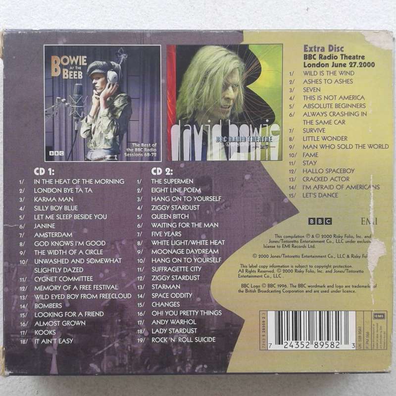 David Bowie - Bowie At The Beeb (3 CD Box) (2000)