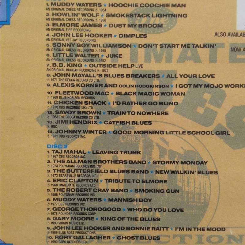 The Ultimate Blues Collection - Various Artists (2CD) (1990)