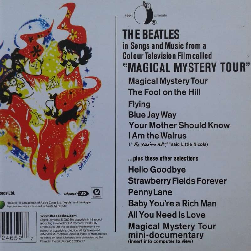 The Beatles - Magical Mystery Tour (Remastered Digipak) (1967/re2009)