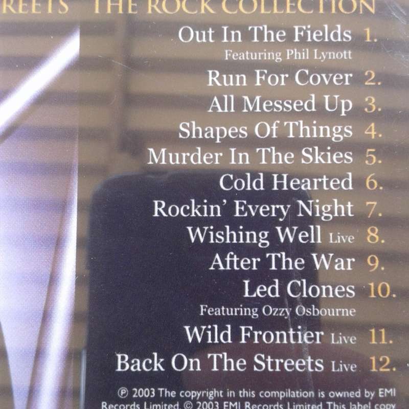 Gary Moore - Back On The Streets The Rock Collection (2003)