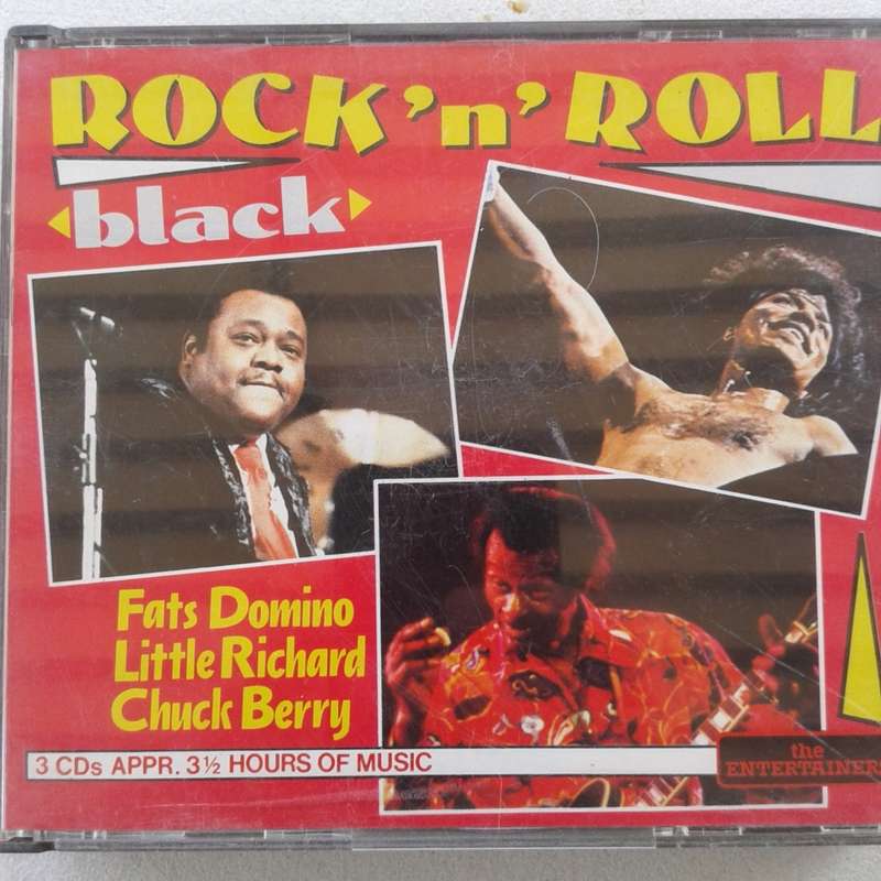 Berry / Richard / Domino - Rock `n` Roll Black (3CD) (1990)