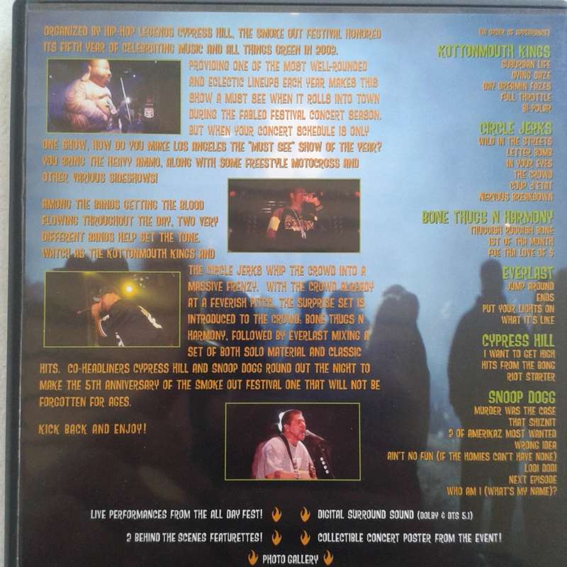 Cypress Hill - SmokeOut [DVD] (2003)