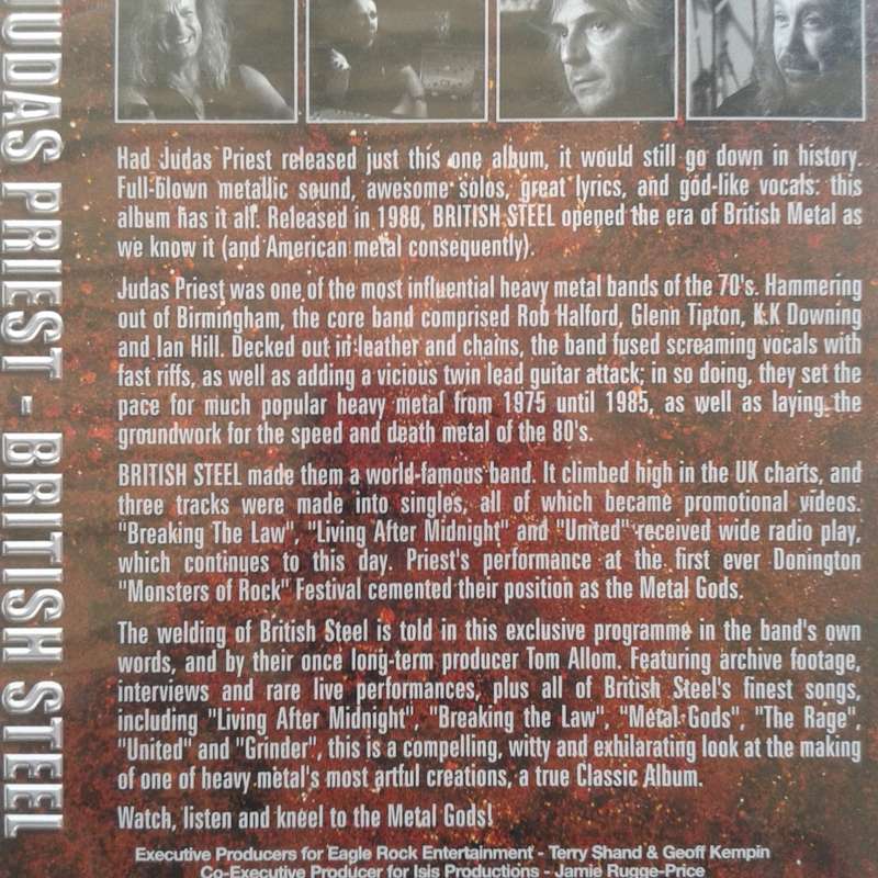 Judas Priest - British Steel: Classic Albums Series [DVD] (2001)