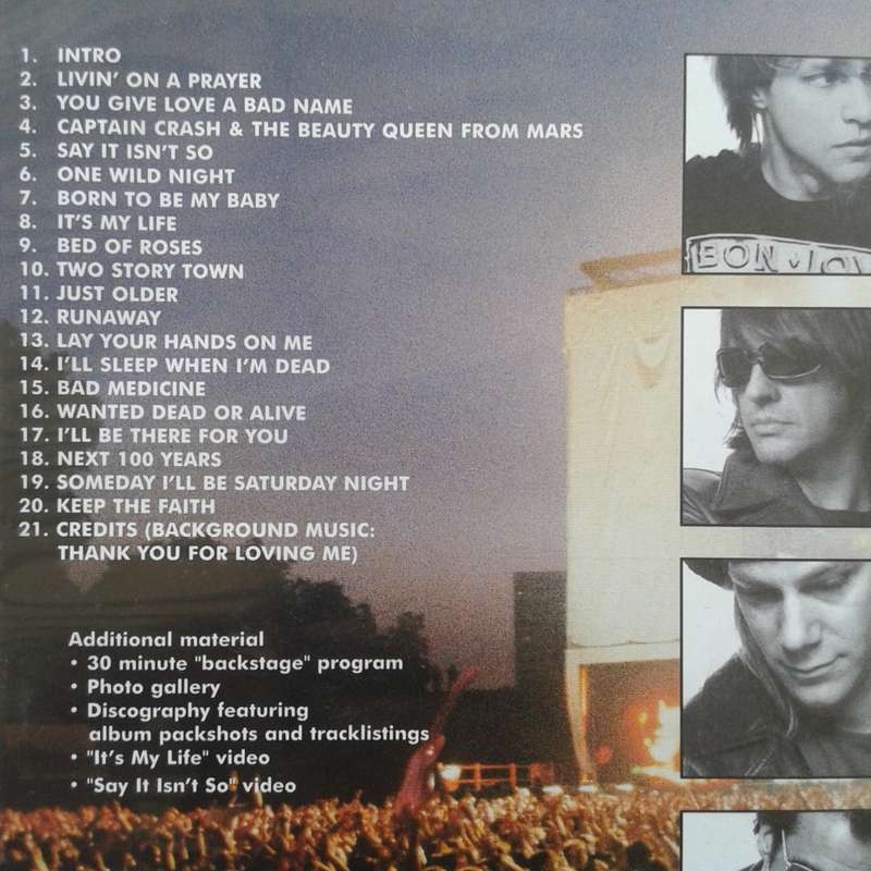 Bon Jovi - The Crush Tour (Live) [DVD] (2000)