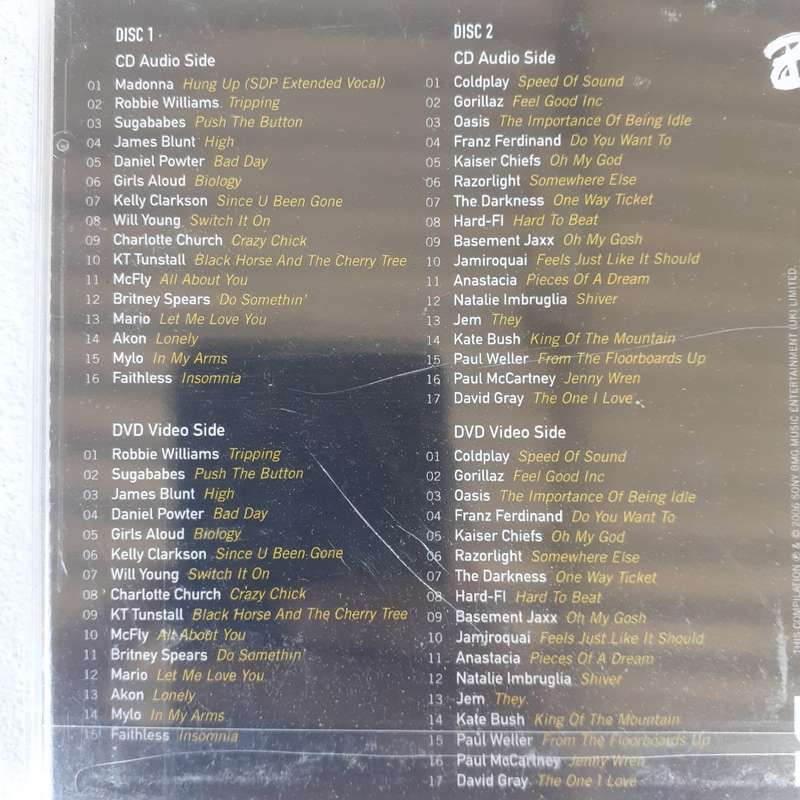 The Brit Awards 2006 The Music Event Of The Year - Various Artists (2 x Dual Disc CD/DVD) (2006)