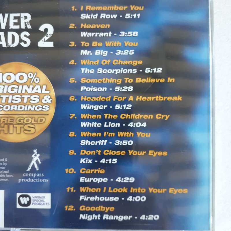 Power Ballads 2 - Various Artists (2000)