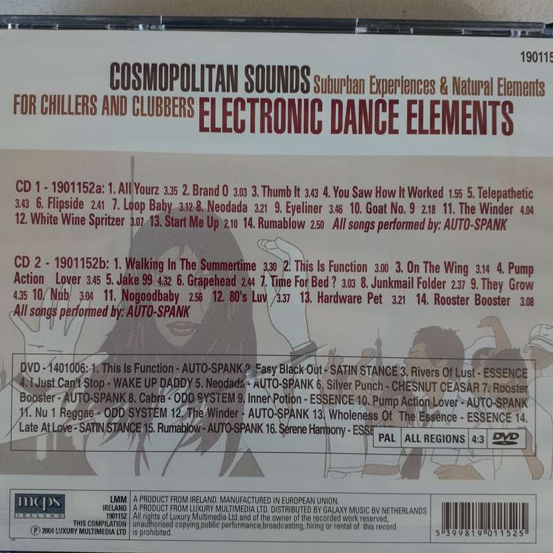 Cosmopolitan Sounds - Various Artists (2 CD + 1 DVD) (2004)