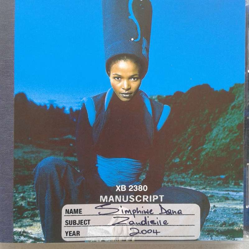 Simphiwe Dana - XB 2380 Manuscript: Zandisile (2004)