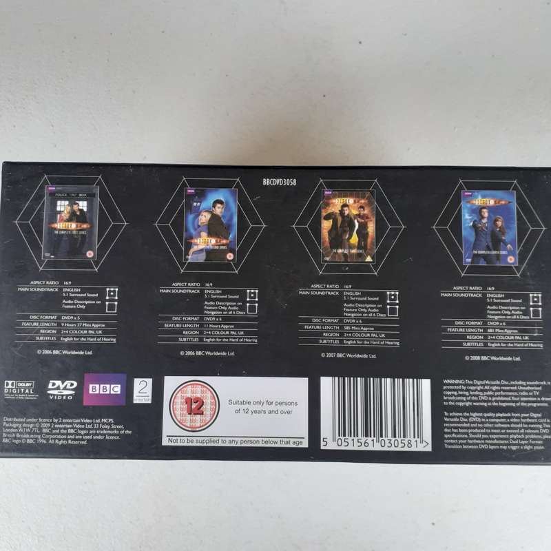Doctor Who - Series 1-4 Box Set (23 DVD Box Set)