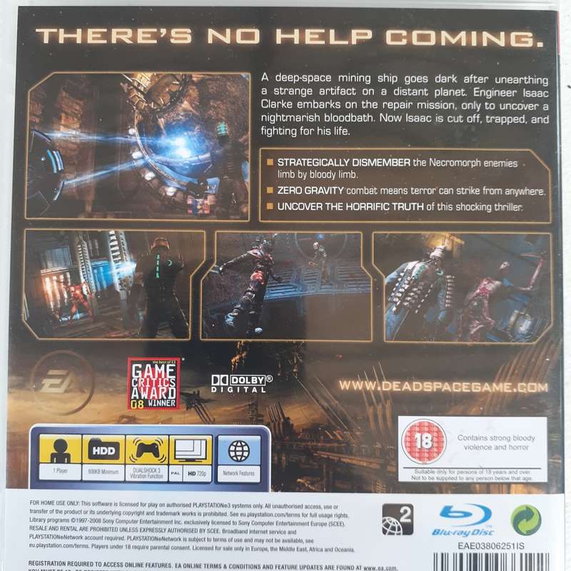 Dead Space (PS3 Game)