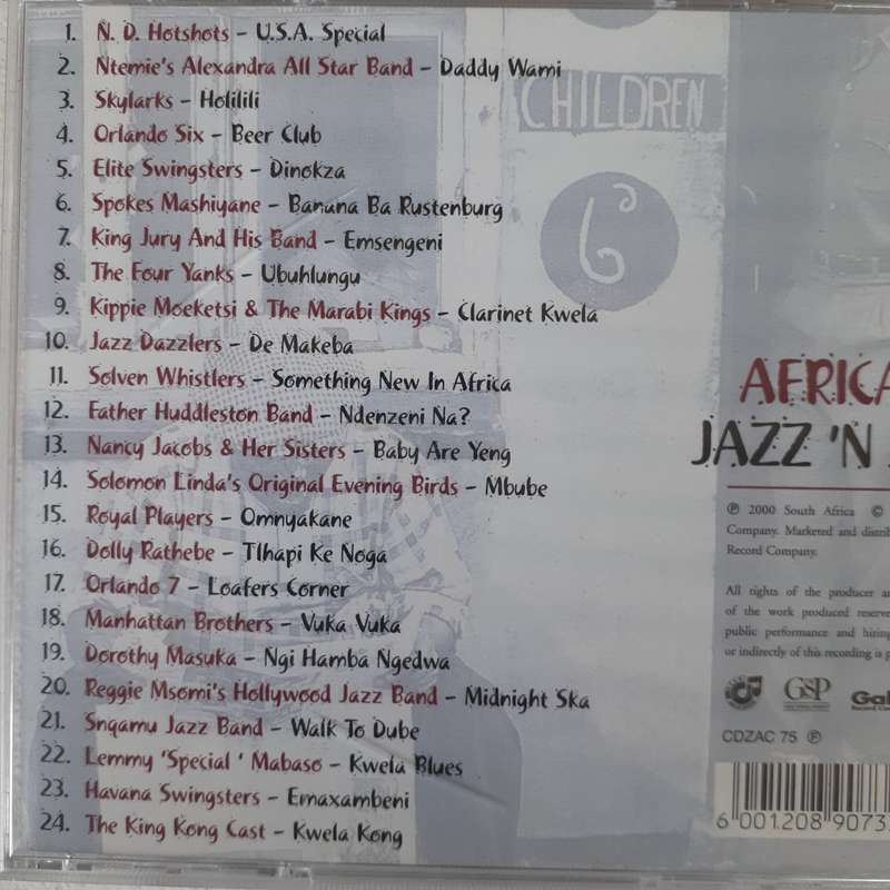 African Jazz `N Jive - Various Artists (2000)