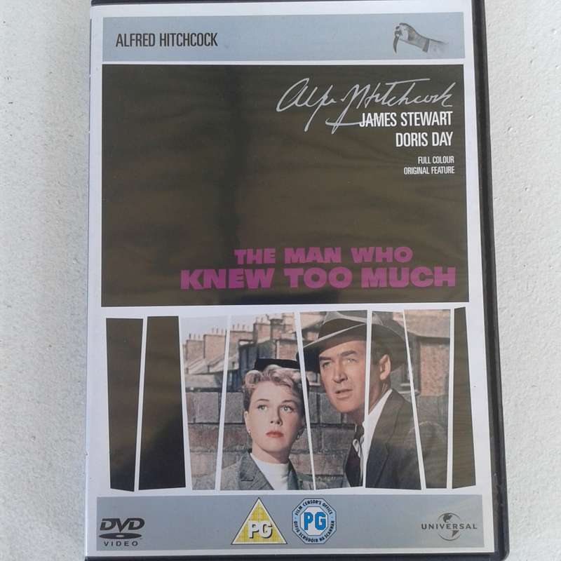 The Man Who Knew Too Much (An Alfred Hitchcock Film) - Stewart / Day [DVD Movie] (1955)