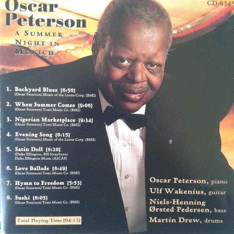 Oscar Peterson - A Summer Night In Munich (1999)