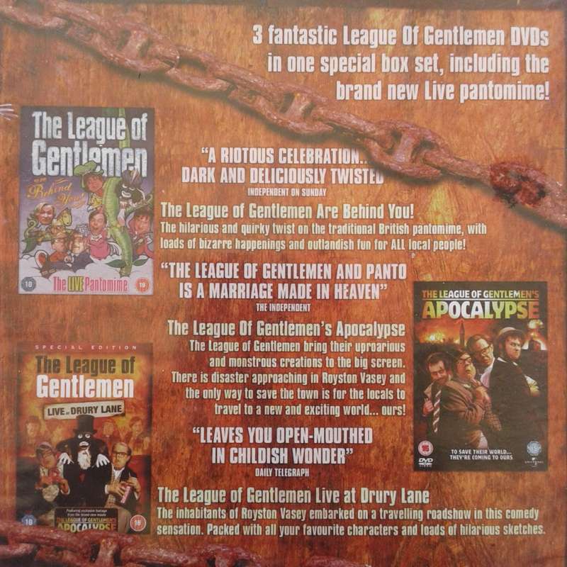The League Of Gentlemen - Box Of Delights [3 DVD Set]   *Dark Comedy/Horror