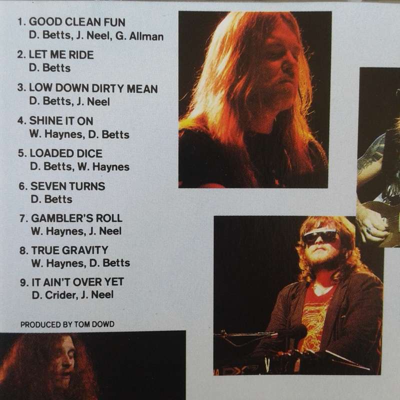 The Allman Brothers Band - Seven Turns [Import] (1990)