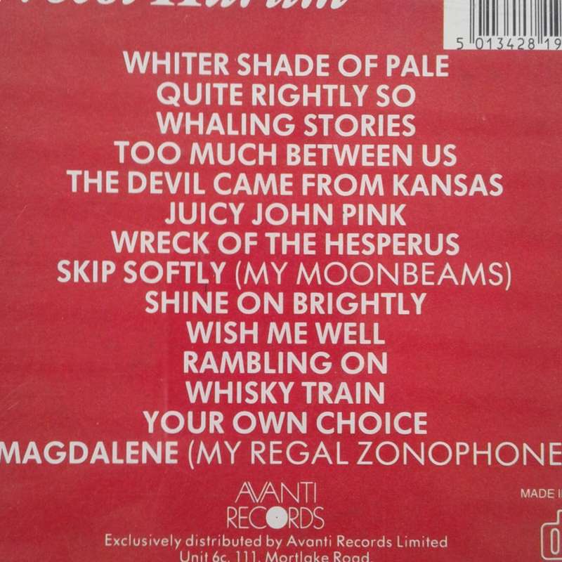 Procol Harum - 14 Calssic Hits (1989)