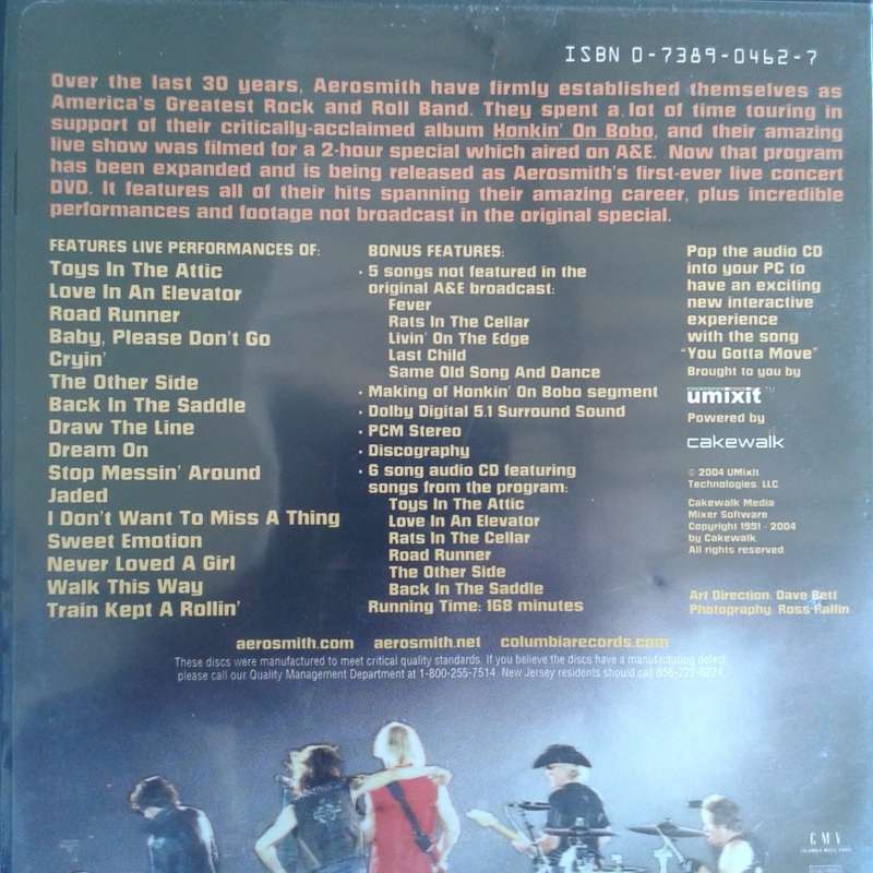 Aerosmith - You Gotta Move [DVD + Bonus CD] [Import] (2004)