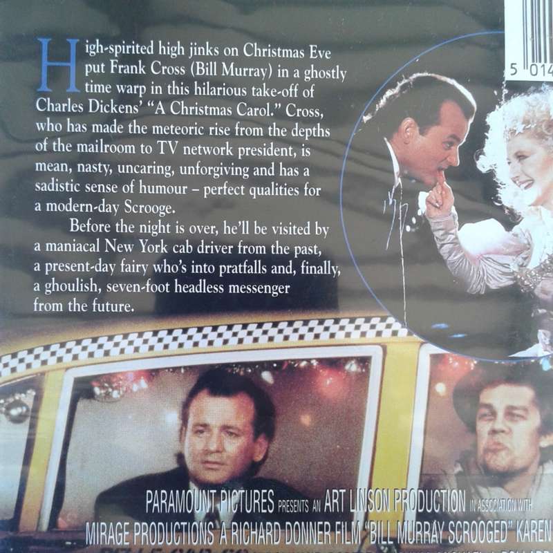 Scrooged [DVD Movie] - Murray (1988)