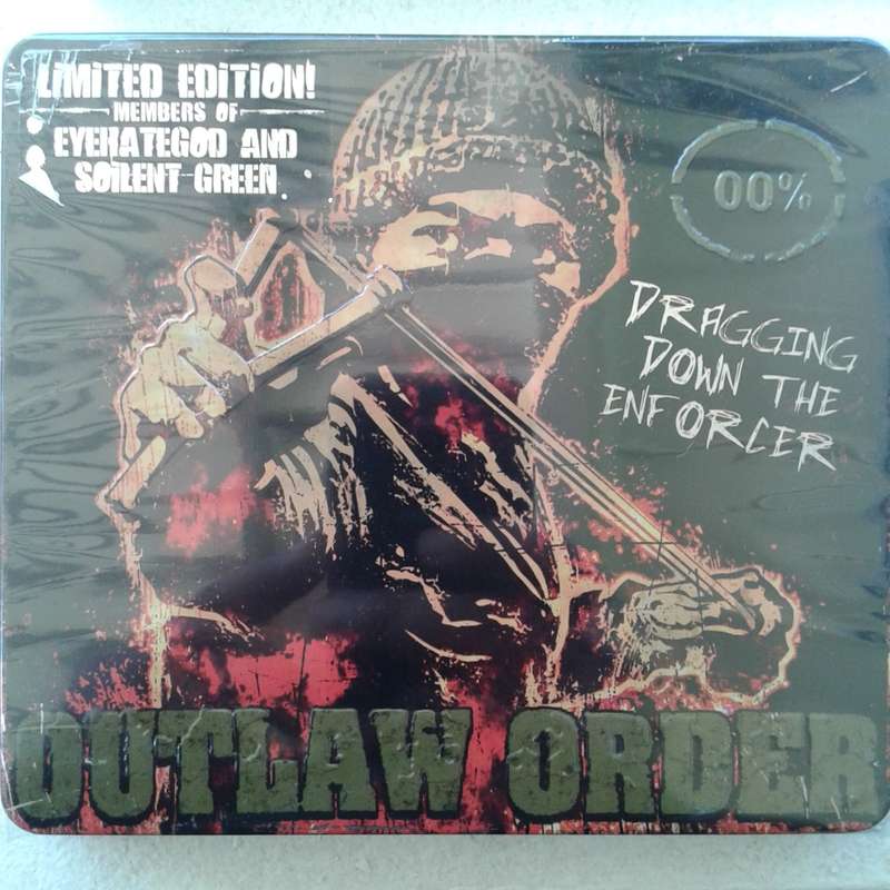 Outlaw Order - Dragging Down The Enforcer [Ltd Ed Metal Tin] (2008)