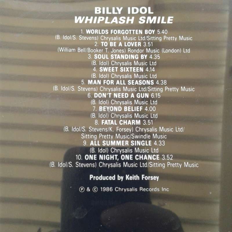 Billy Idol - Whiplash Smile [Import CD] (1986)