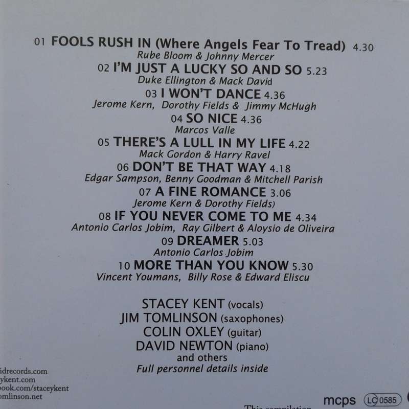 Stacey Kent / Jim Tomlinson - A Fine Romance (2010)